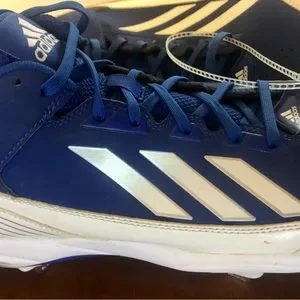 Adidas Baseball Cleats RARE (can’t find on eBay) Deep Blue Adidas Adizero Afterburner 8 Baseball Cleats H00978 Mens  main image 4